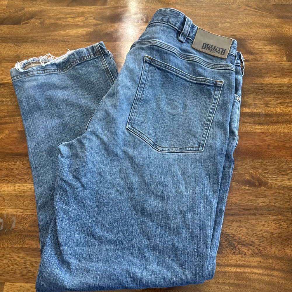 Duluth Trading Jeans Mens 36x30 Ballroom 5 Pocket Heavy Duty Cotton Workwear
